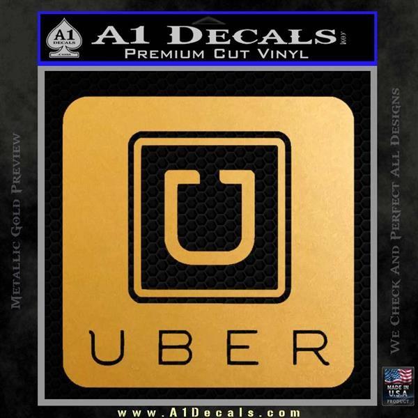 Uber Sticker Logo - Uber Decal Sticker SQ A1 Decals