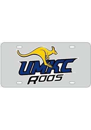 UMKC Roos Logo - UMKC Roos Team Logo Inlaid Car Accessory License Plate | UMKC Roos ...