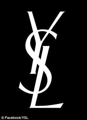 YSL Gold Logo - Facebook fans angry at new YSL logo after Yves Saint Launent ...