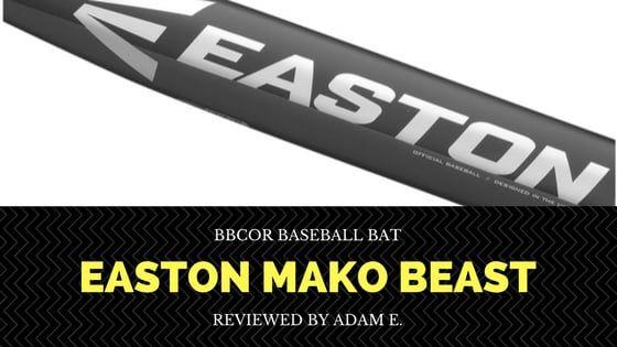 Easton Bat Logo - Easton Mako Beast BBCOR Youth Baseball Bat Review (Hyperlight, 2017)