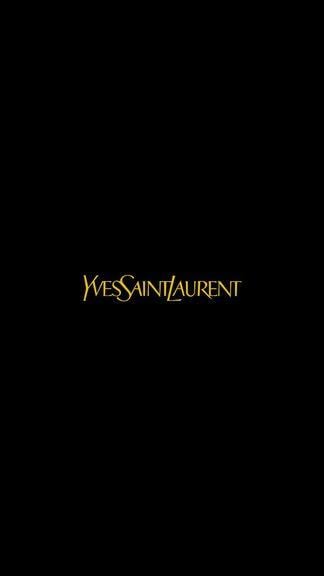 YSL Gold Logo - Yves Saint Laurent Gold iPhone 6 Wallpaper