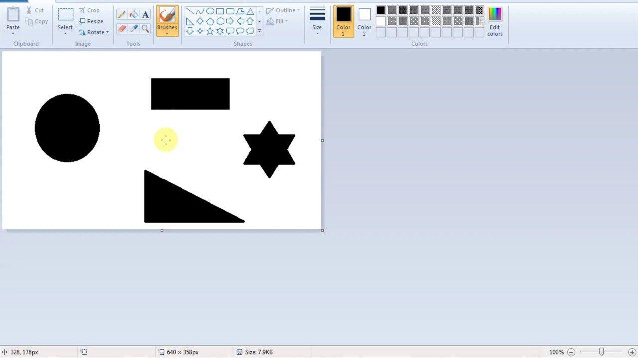 Balck White Windows Logo - turn image to black and white using windows paint - YouTube