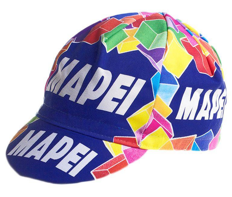 Mapei Logo - Mapei Retro Team Cotton Cycling Cap Italian made L'Eroica Vintage ...