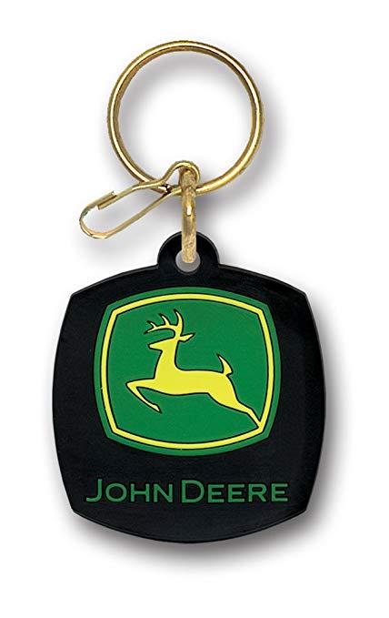 John Deere Logo - Plasticolor 4092 John Deere Logo Key Chain: Automotive