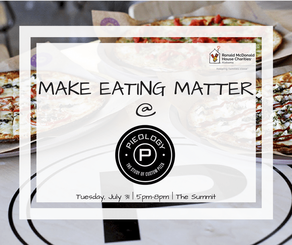 Pieology Logo - Ronald McDonald House Charities of Alabama