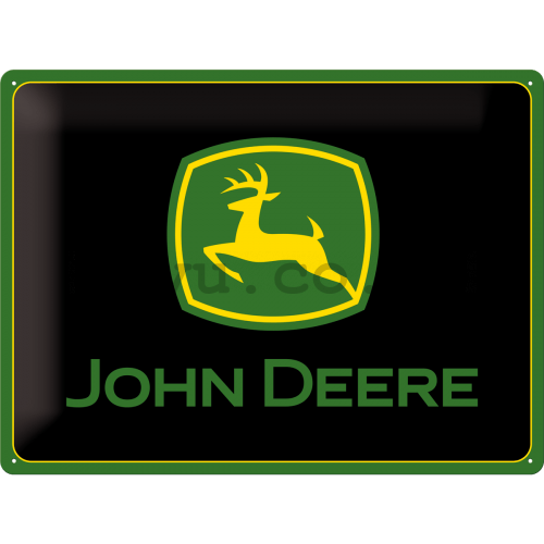 John Deere Logo - Tin sign – John Deere (logo) - Buvu.co.uk