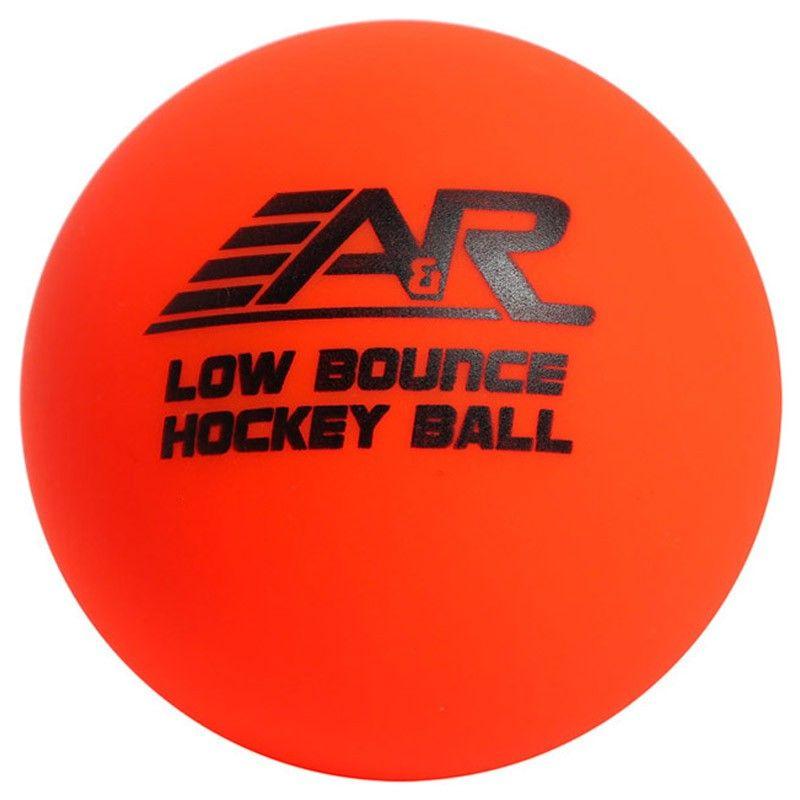 Ball Circle Orange Logo - A&R Low Bounce Street Hockey Ball Orange | MonkeySports.uk