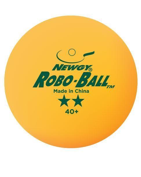 Ball Circle Orange Logo - Robo Ball Table Tennis Balls (mm)