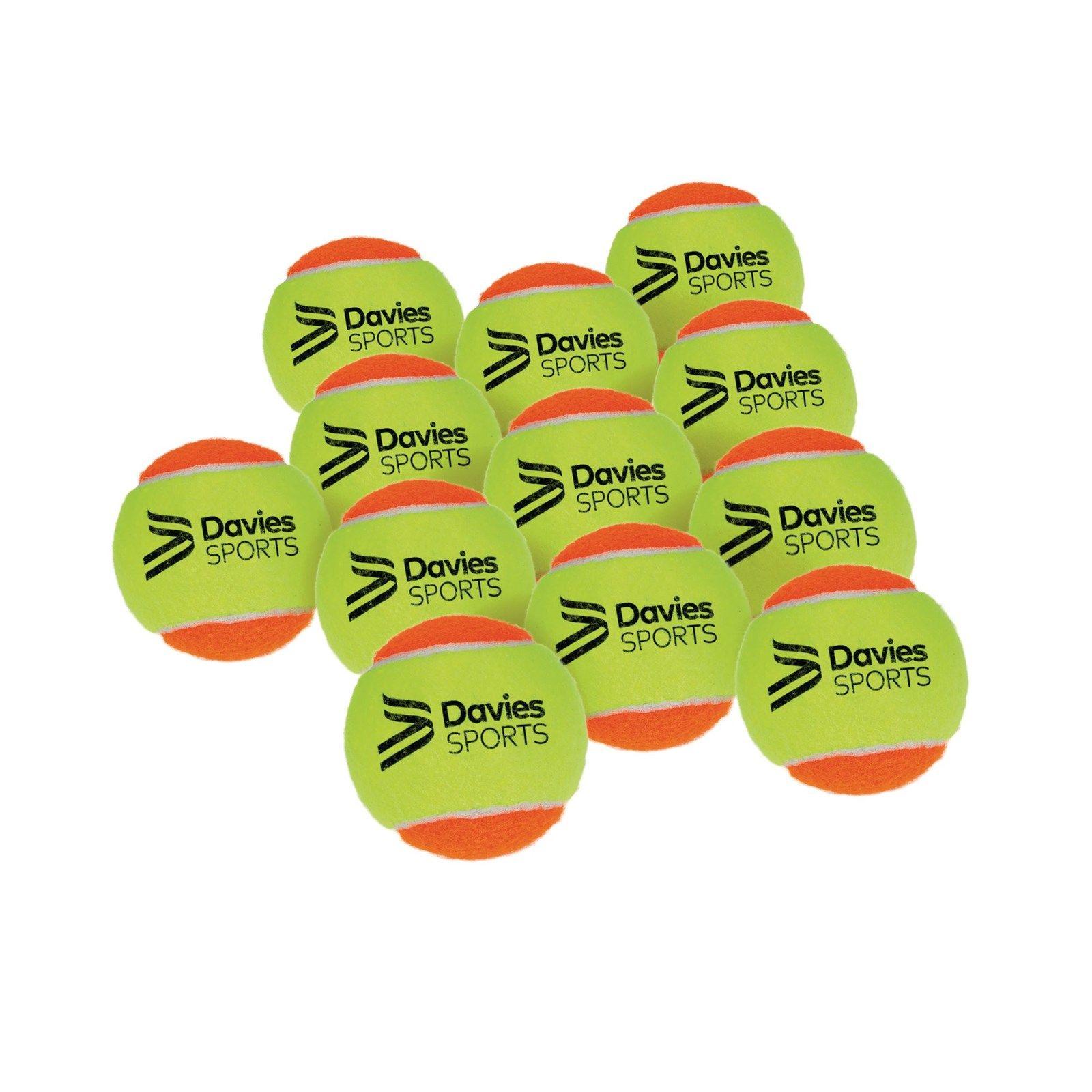 Ball Circle Orange Logo - Davies Sports Mini Orange Stage Tennis Balls - Pack of 12 | Findel ...