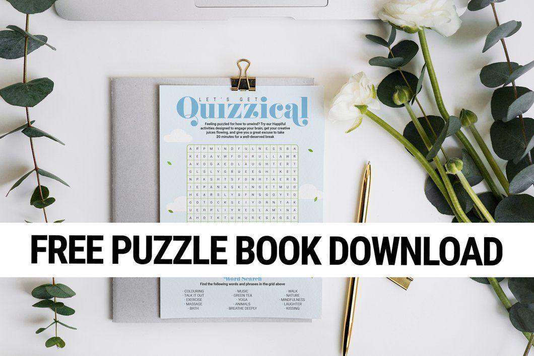 Answer to Green Flower Logo - Puzzle Book with Answers