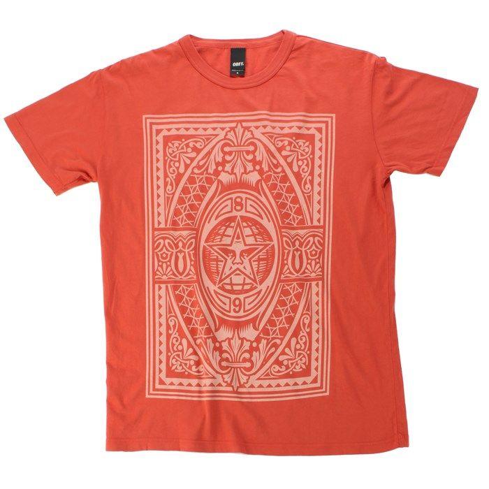 OBEY Clothing Old Logo - Obey Clothing Old World Order Antique T Shirt | evo
