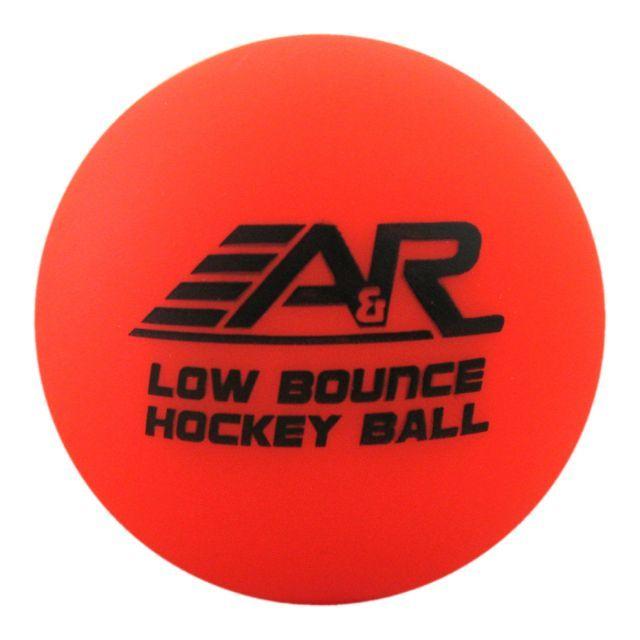 Ball Circle Orange Logo - A&R Low Bounce Hockey Ball - Orange - Pucks, Balls, Street Hockey ...