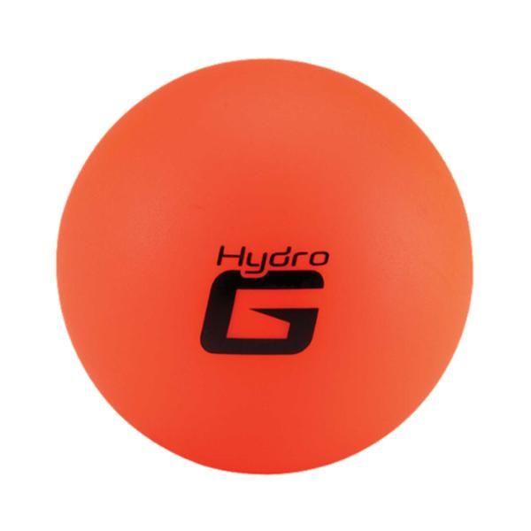 Ball Circle Orange Logo - Bauer HydroG Hockey Ball - Orange - Warm Weather - Evolution Skates