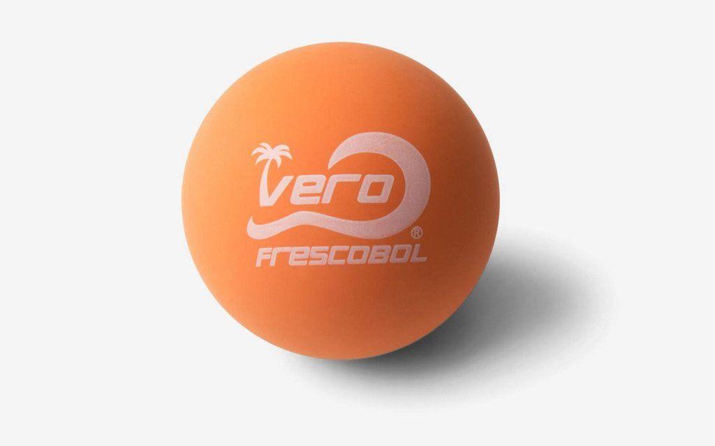 Ball Circle Orange Logo - Papaya Orange Frescobol Balls Official for Brazilian Beach ...