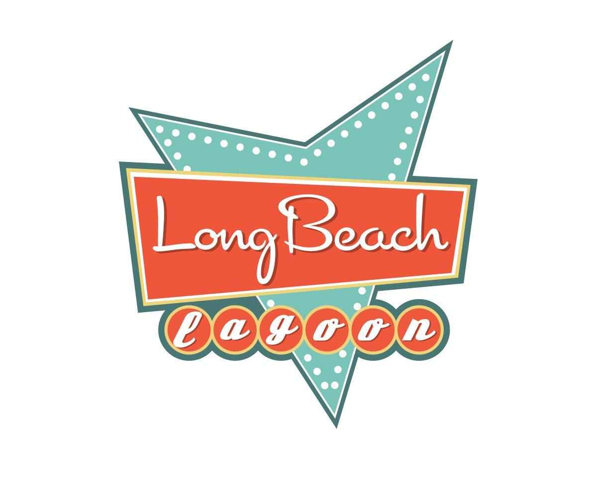 1950s Logo - Bold, Playful, Hospitality Logo Design for Long Beach Lagoon