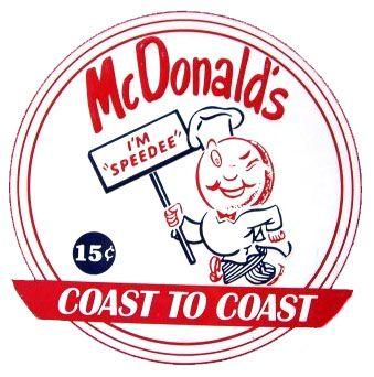 1950s Logo - Mcdonalds Speedee Logo