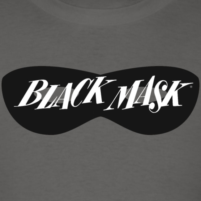 1950s Logo - Black Mask 1950s Logo T Shirt (Style A)