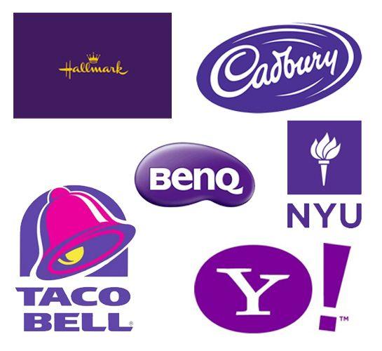 Purple and Black Logo - Purple Logos