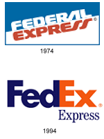 Original Federal Express Logo - Logo Design History F • Logoorange