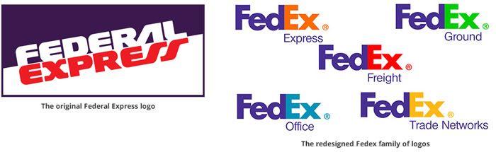 Original Federal Express Logo - Logo Redesign: Some That Worked, And Some That Didn't (Updated 2019)