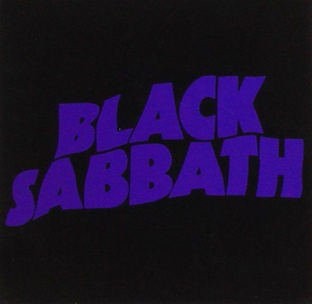 Black and Purple Logo - Black Sabbath Wavy Logo Fridge Magnet