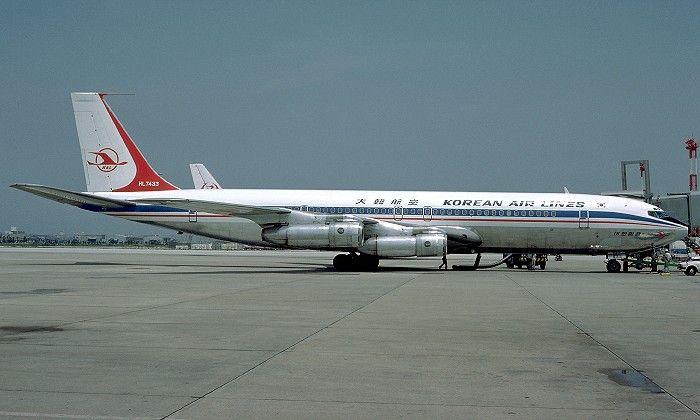 Old Korean Air Logo - HL-7433 Boeing 707