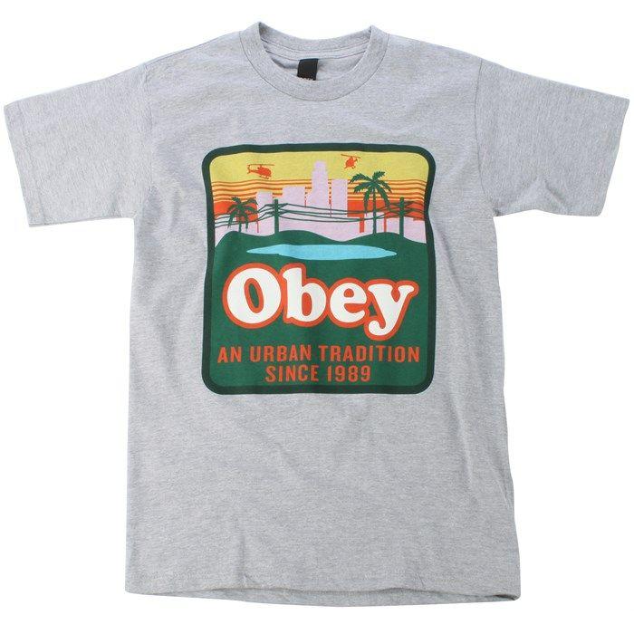 OBEY Clothing Old Logo - Obey Clothing Old World Order Basic Heather T Shirt | evo