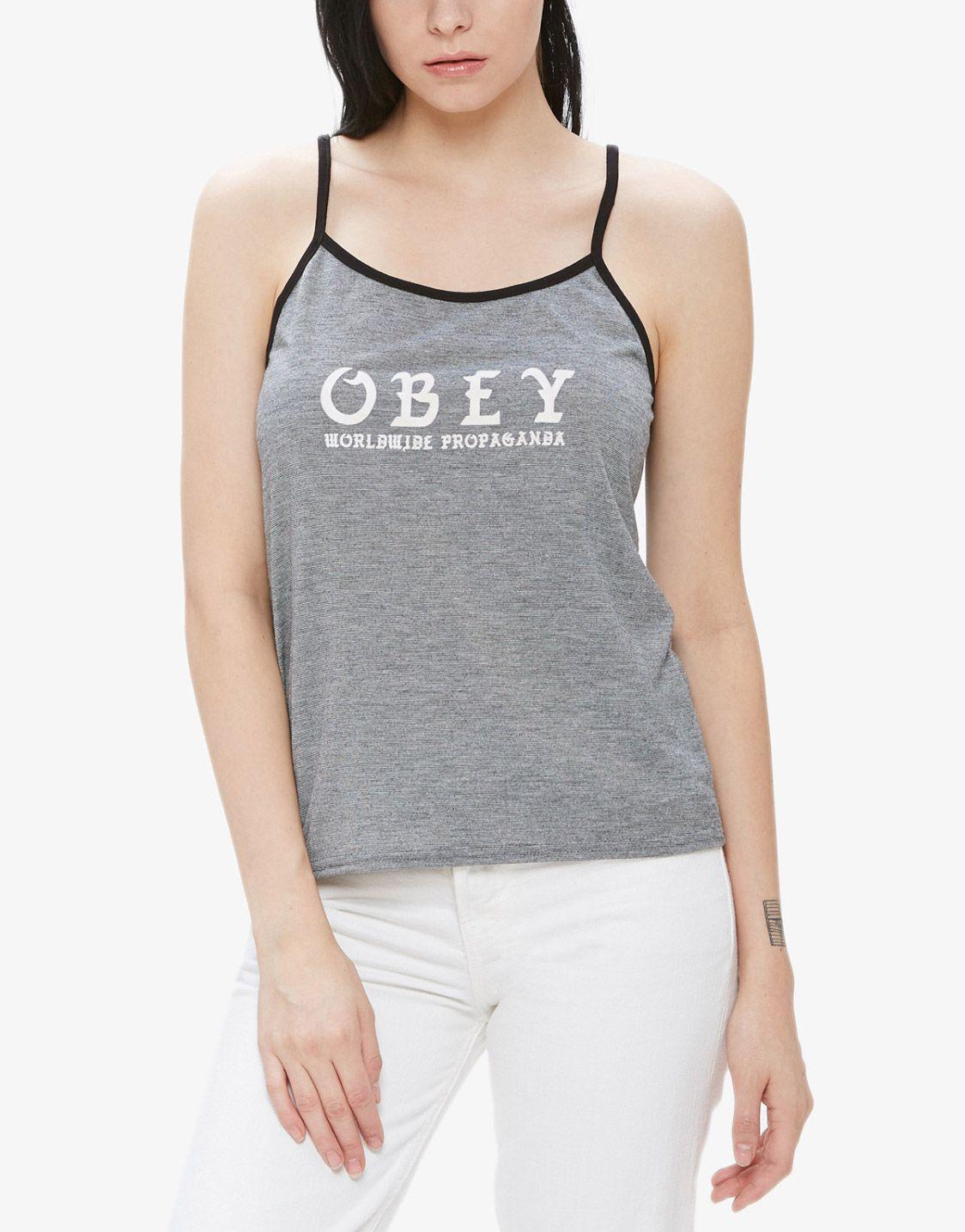 OBEY Clothing Old Logo - OBEY Clothing Old world tank top - Shop OBEY Women at OnTheBlock