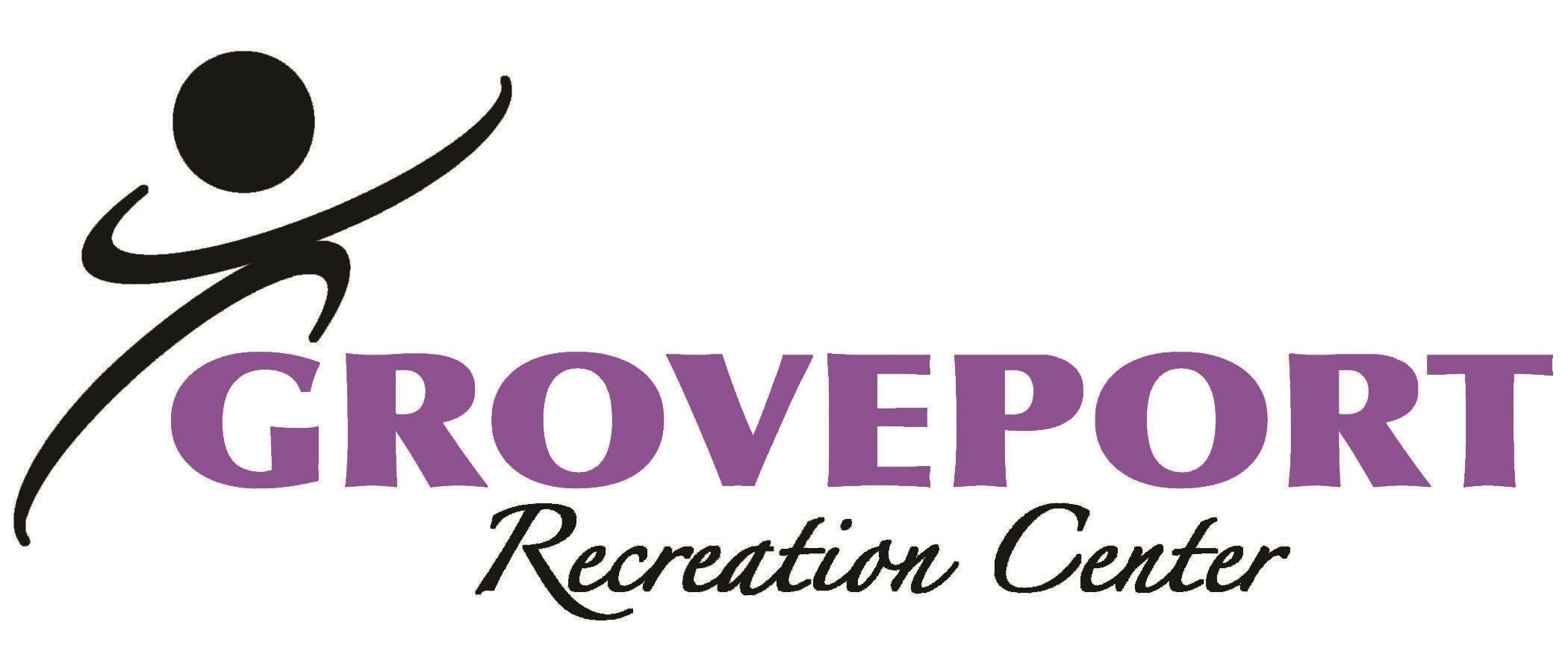 Black and Purple Logo - Groveport Recreation, OH