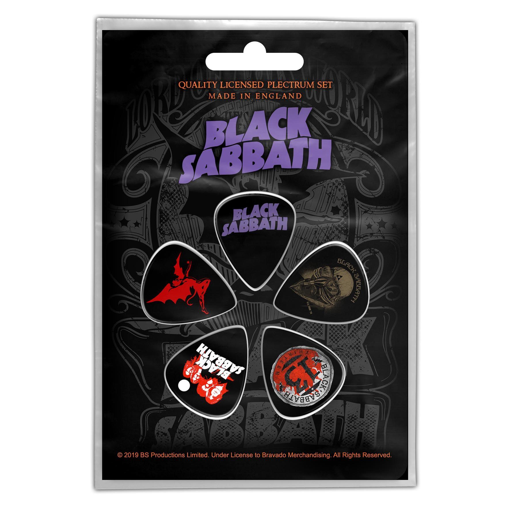 Black and Purple Logo - Black Sabbath 'Purple Logo' Plectrum Pack Metal Online