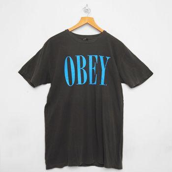 OBEY Clothing Old Logo - Old Times Tee Tees Obey T-shirts | Obey Clothing | Shepard Fairey