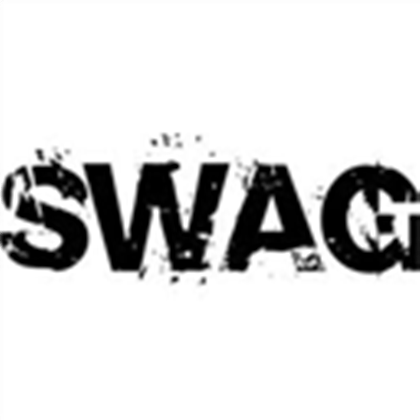 Swag Logo - LALO- Black And White SWAG Logo - Roblox