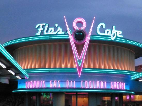 Flos Logo - Flo's V8 Cafe - Picture of Flo's V8 Cafe, Anaheim - TripAdvisor