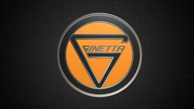 Ginetta Logo - ginetta logo 3D model | CGTrader