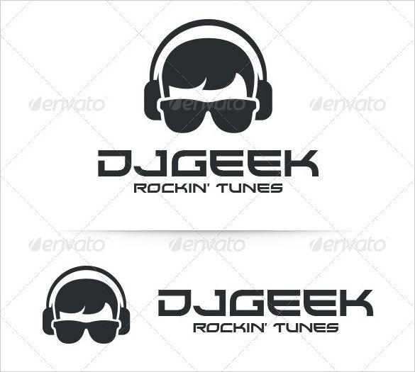 Cool DJ Logo - DJ Logo Template – 41+ Free PSD, EPS, Vector, AI, Illustrator Format ...