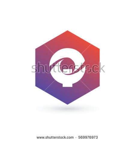 Purple Q Company Logo - initial letter q creative geometric logo typography design for brand