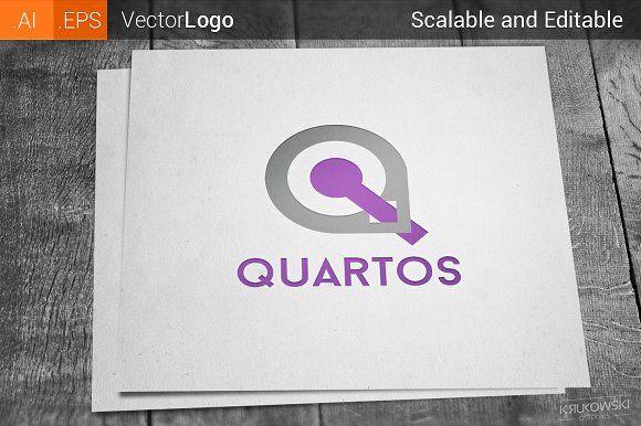 Purple Q Company Logo - Letter Q Company Logo ~ Logo Templates ~ Creative Market