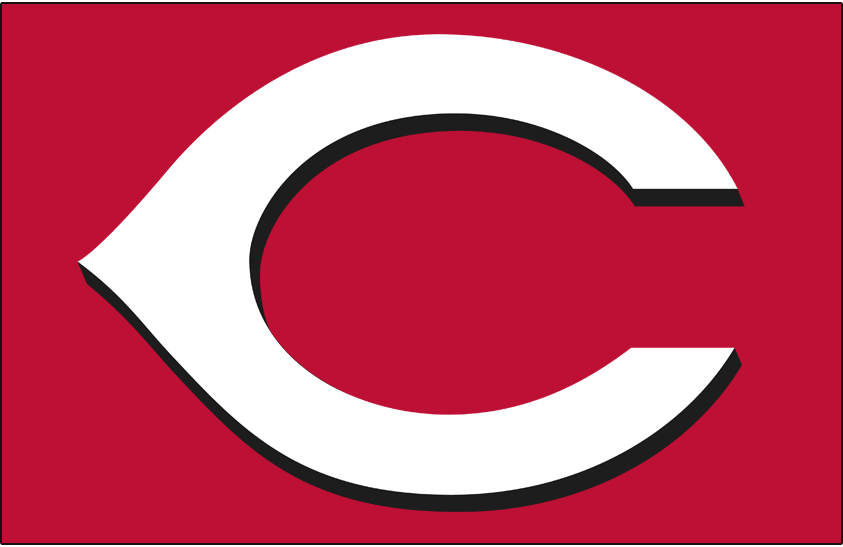 Red and White C Logo - Cincinnati Reds Cap Logo - National League (NL) - Chris Creamer's ...