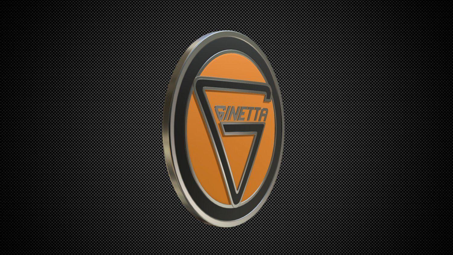 Ginetta Logo - Ginetta logo 3D Model in Parts of auto 3DExport