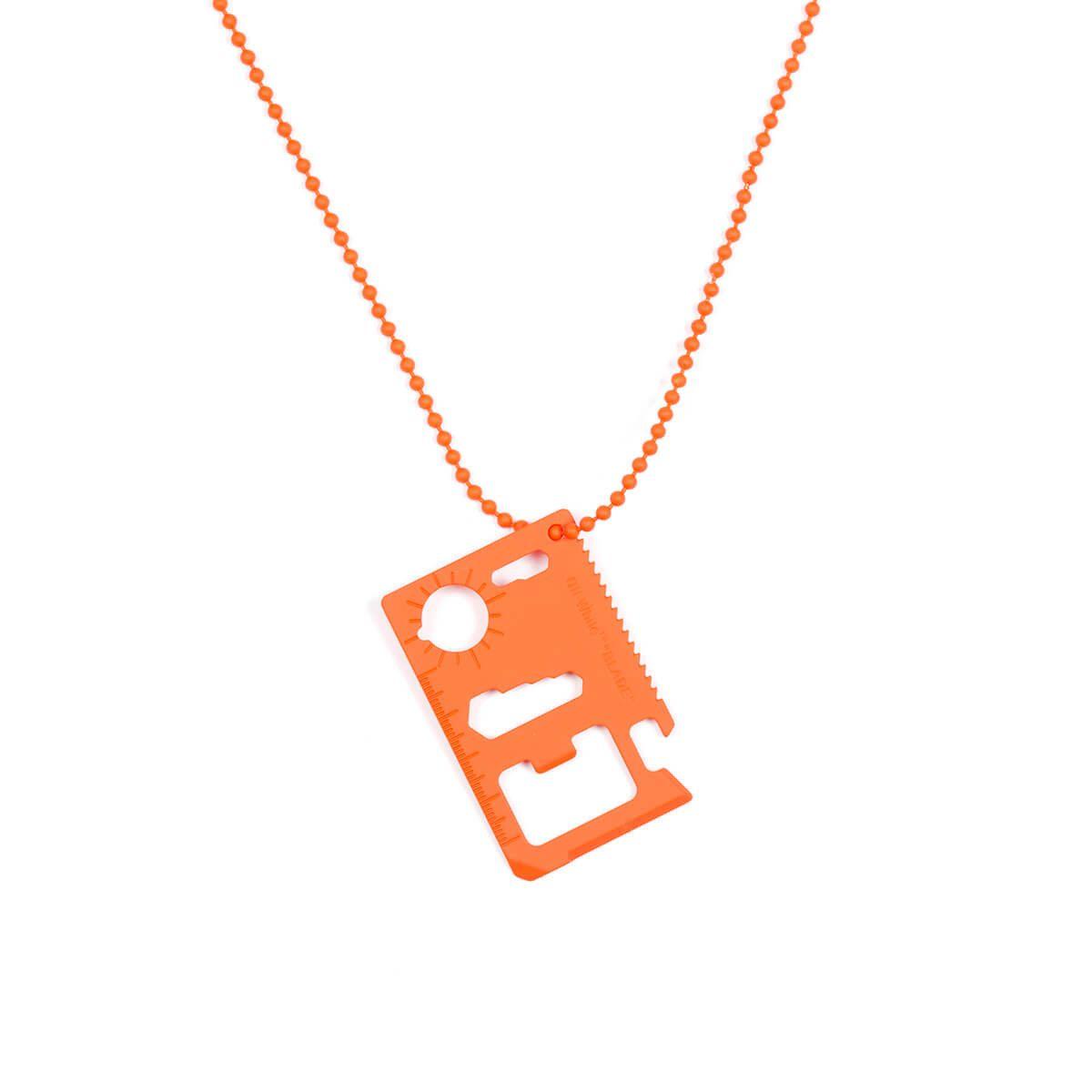 Red and White C Logo - Logo Blade necklace from the S/S2018 Off-White c/o Virgil Abloh ...