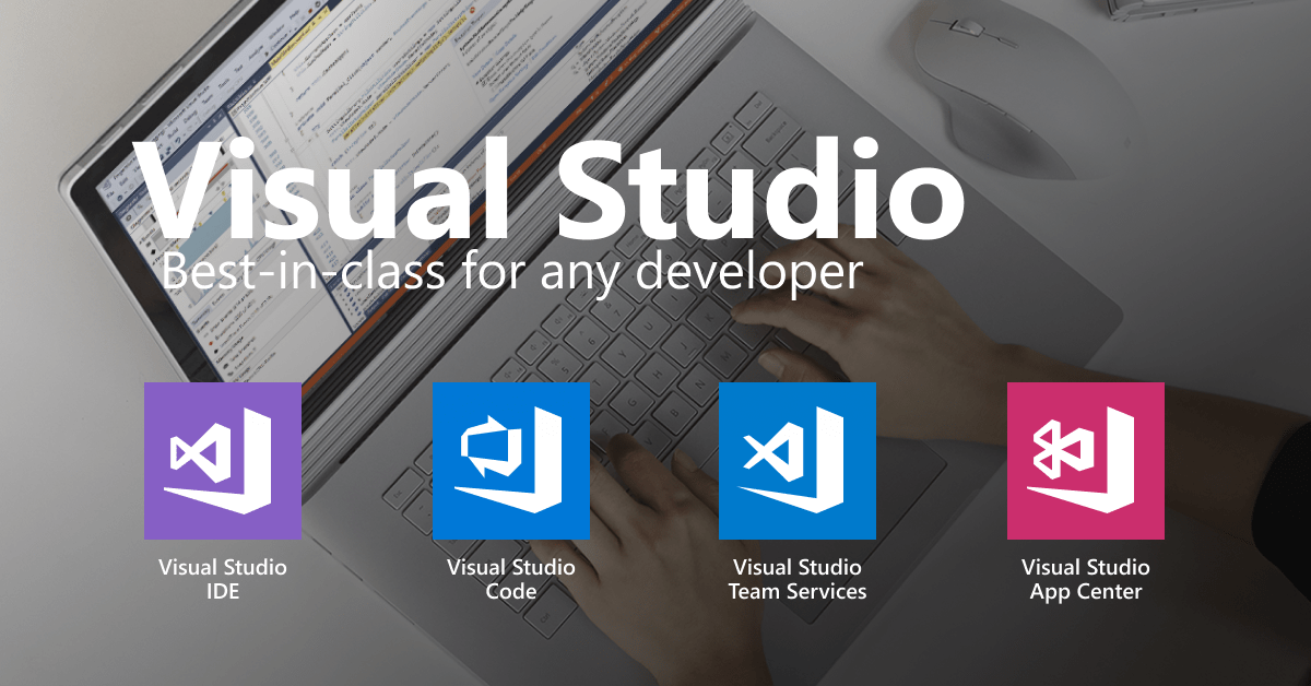 Google Products 2018 Logo - Visual Studio IDE, Code Editor, VSTS, & App Center