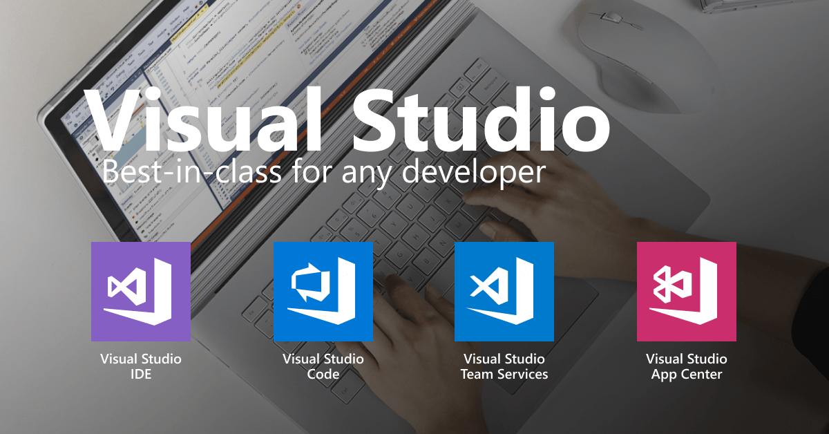 Visual Studio 2017 Logo - Visual Studio IDE, Code Editor, VSTS, & App Center - Visual Studio