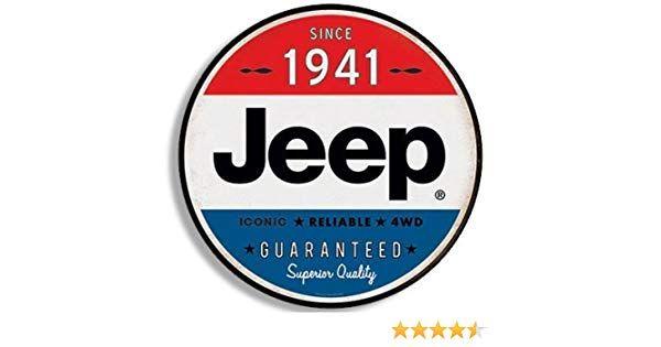 Old Jeep Logo - Amazon.com: GHaynes Distributing Round Vintage JEEP Since 1941 ...