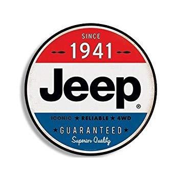 Old Jeep Logo - Amazon.com: MAGNET Round Vintage JEEP Since 1941 Magnet(wrangler ...