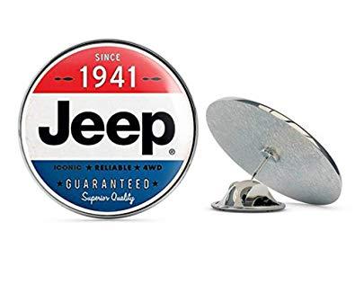 Old Jeep Logo - Amazon.com: NYC Jewelers Round Vintage Jeep Since 191 (Wrangler Logo ...