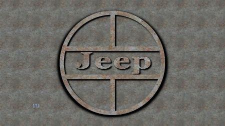 Old Jeep Logo - 1960s Jeep old steel logo & Cars Background Wallpaper