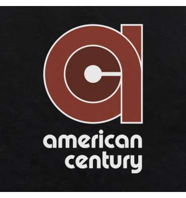 American Century Logo - Vinyl Baseball Shirt American Century Record Label