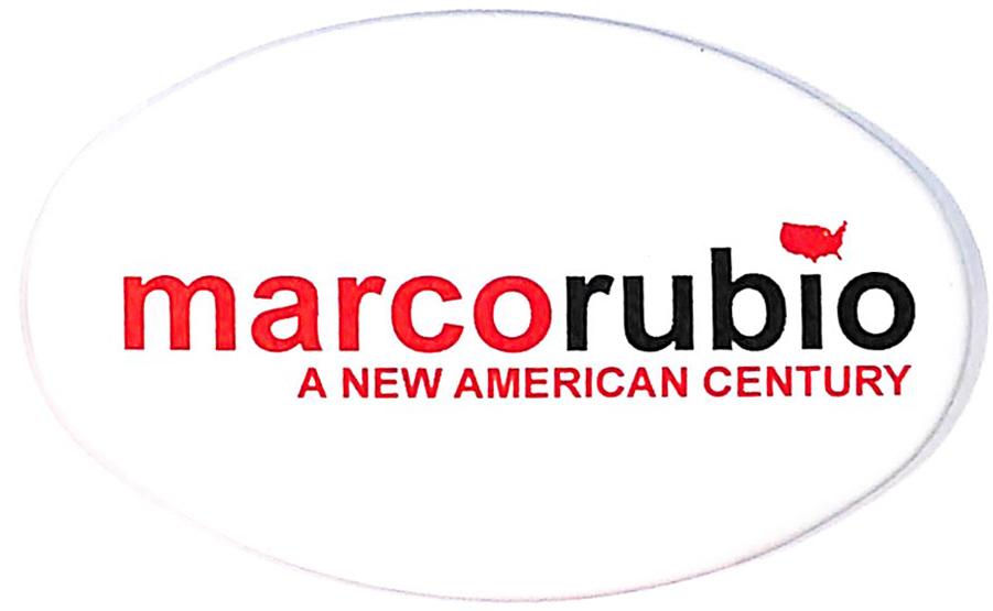 American Century Logo - Marco Rubio for President 2016 Campaign Buttons, Pins & Supplies