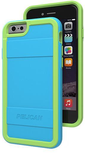 Light Blue Lime Green Logo - Pelican Protector Case for Apple iPhone 6/6s - Light Blue/Lime Green ...