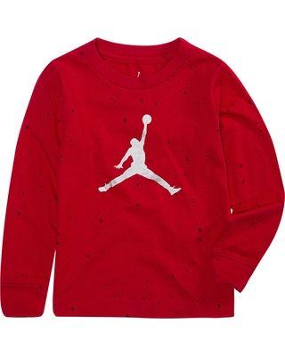Red Jumpman Logo - Hot Sale: Toddler Boy's Jordan Jumpman Logo Speckle T-Shirt, Size 3T ...